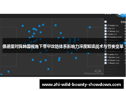 佩德里对阵韩国视角下意甲攻防体系影响力深度解读战术与节奏变革